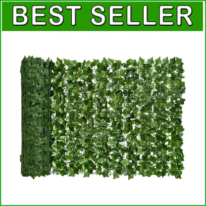 Cloture jardin, Brise vue végétal, Haie artificielle, vert 1mx3m